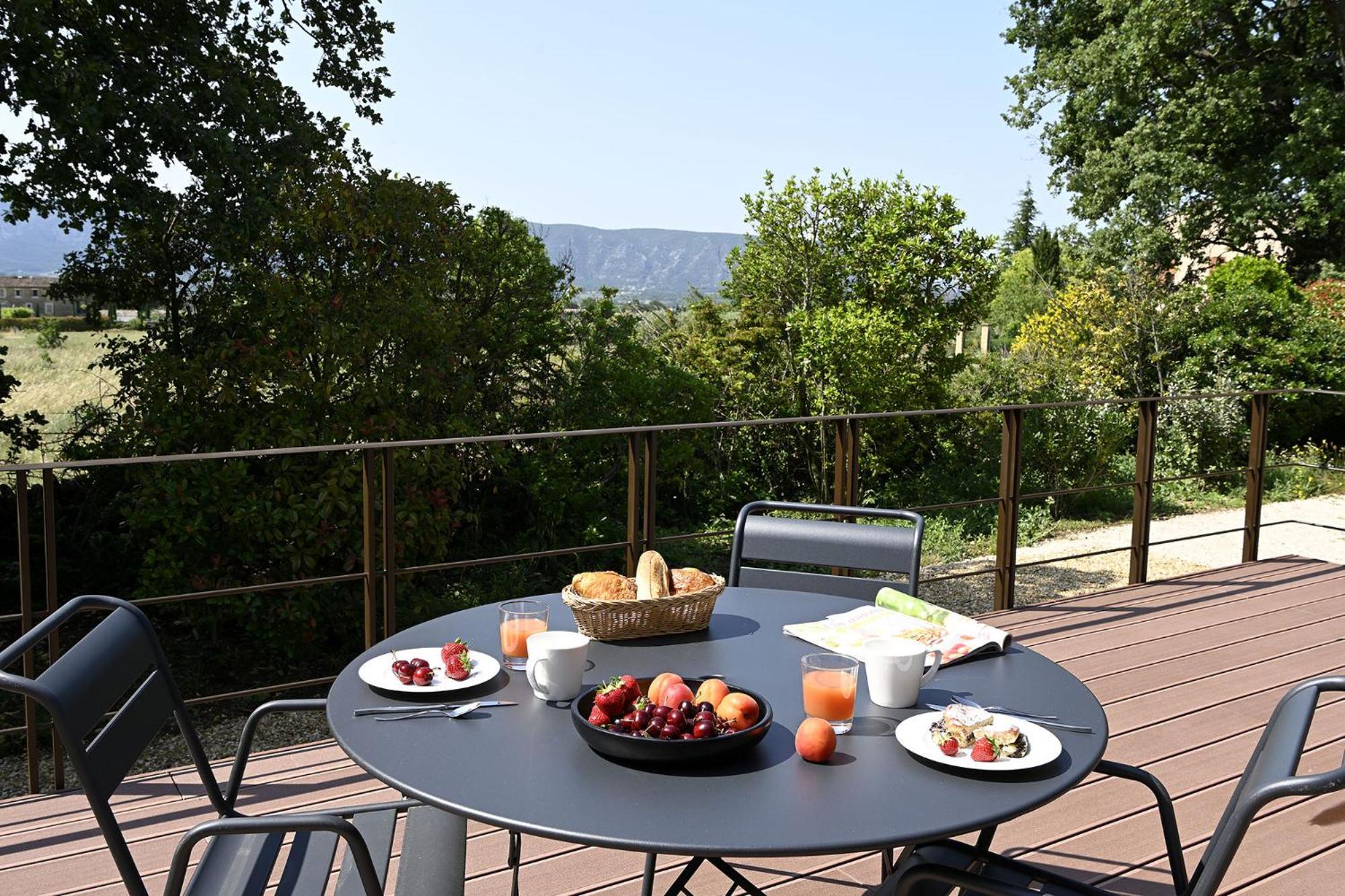 Les Agapanthes De Gordes Villa Bagian luar foto